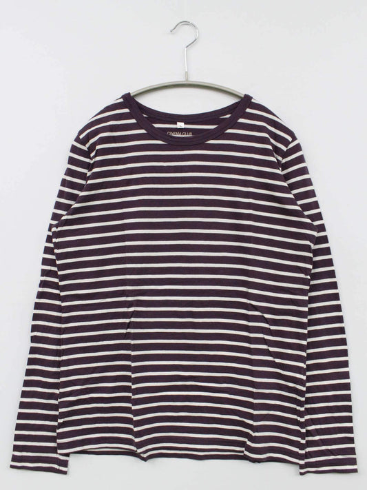 CINEMA CLUB/Tシャツ/カットソー/トップス/ブラウン/L