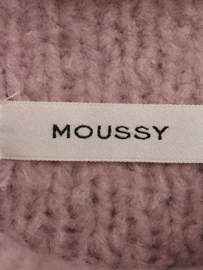 MOUSSY/マウジー/ニット/セーター/トップス/ピンク/F