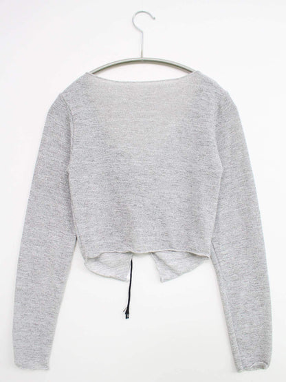 ニット/セーター/トップス/グレー