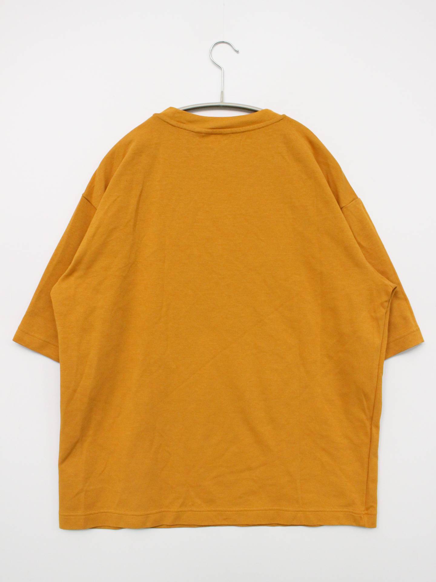 UNIQLO/ユニクロ/Tシャツ/カットソー/トップス/オレンジ/L