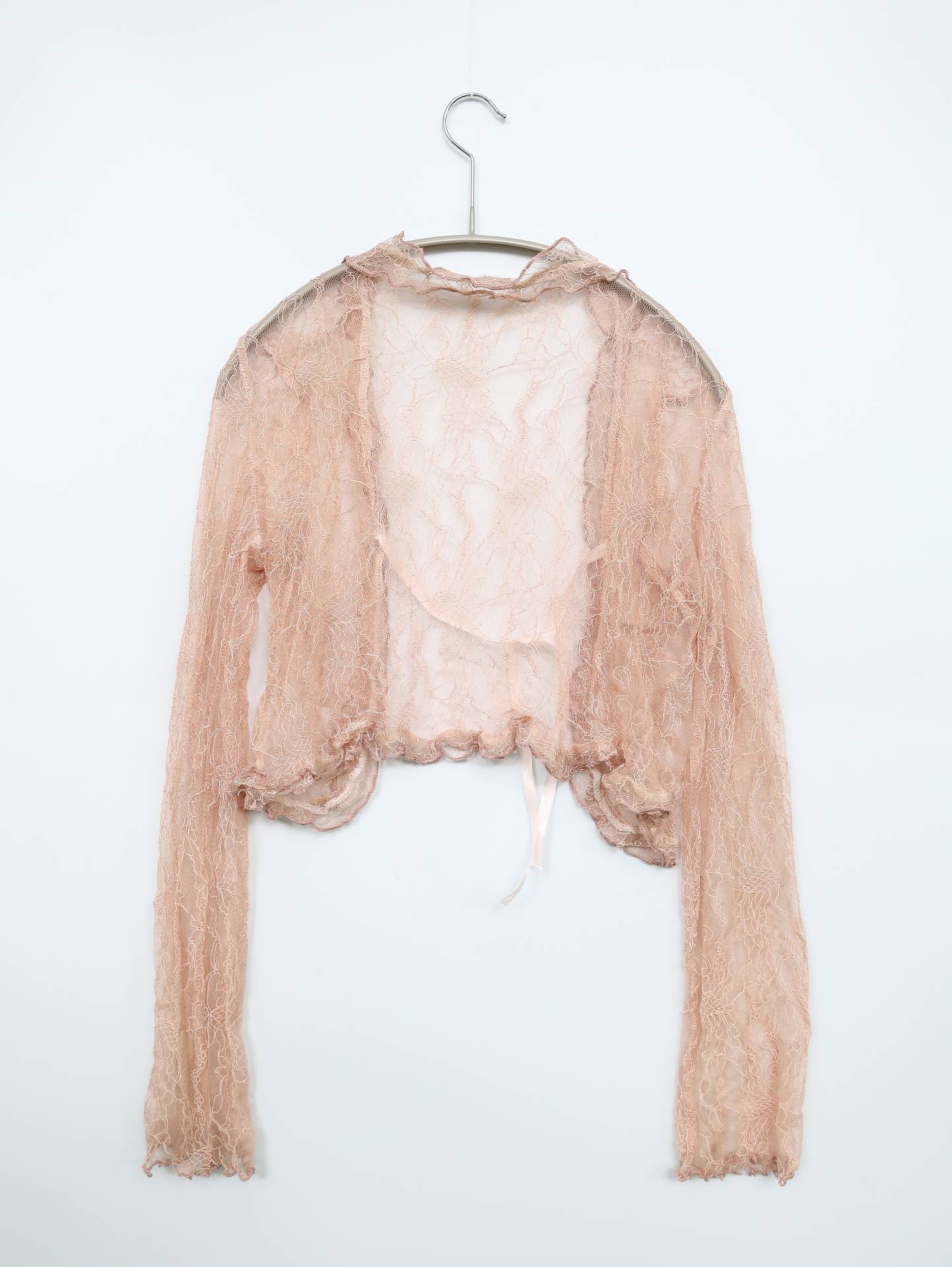 カーディガン/ボレロ/トップス/ピンク