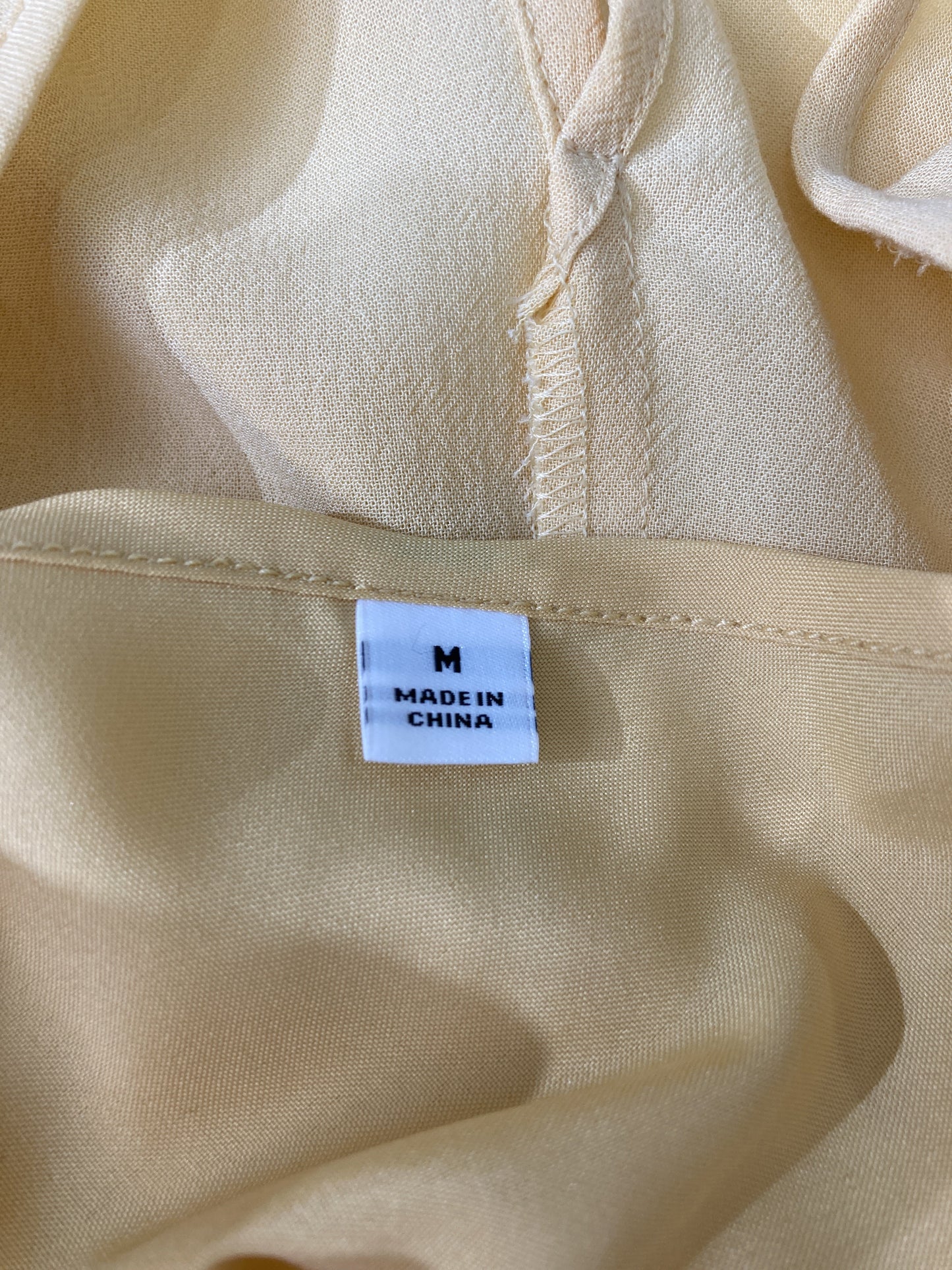 UNIQLO/ユニクロ/ワンピース/ワンピース/ドレス/イエロー/M