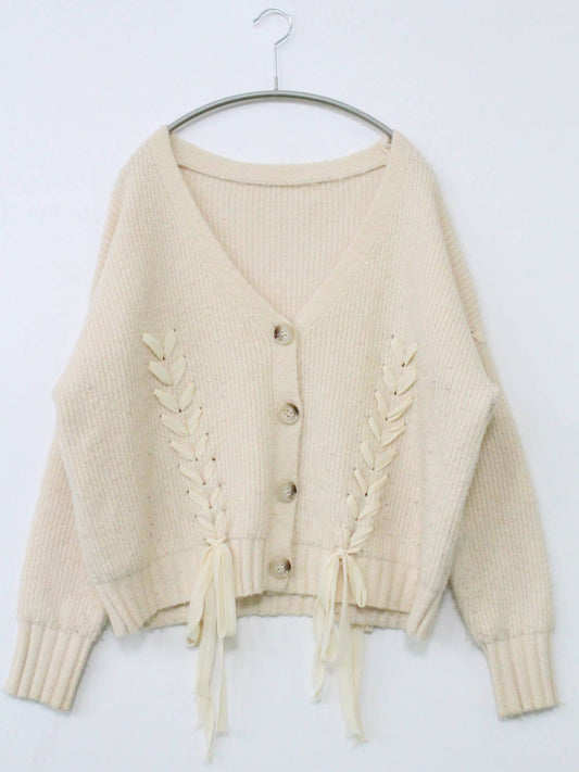 BUBBLES/カーディガン/ボレロ/トップス/アイボリー/F