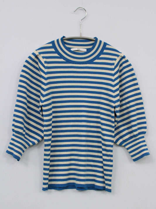 SLY/スライ/Tシャツ/カットソー/トップス/ブルー/FREE