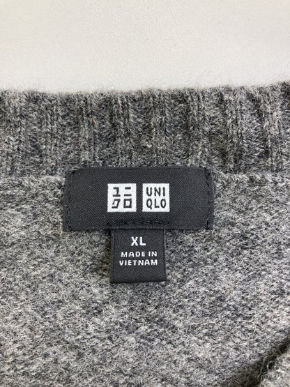 UNIQLO/ユニクロ/ニット/セーター/トップス/グレー/XL