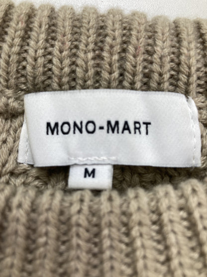 MONO-MART/モノマート/ニット/セーター/トップス/ベージュ/M