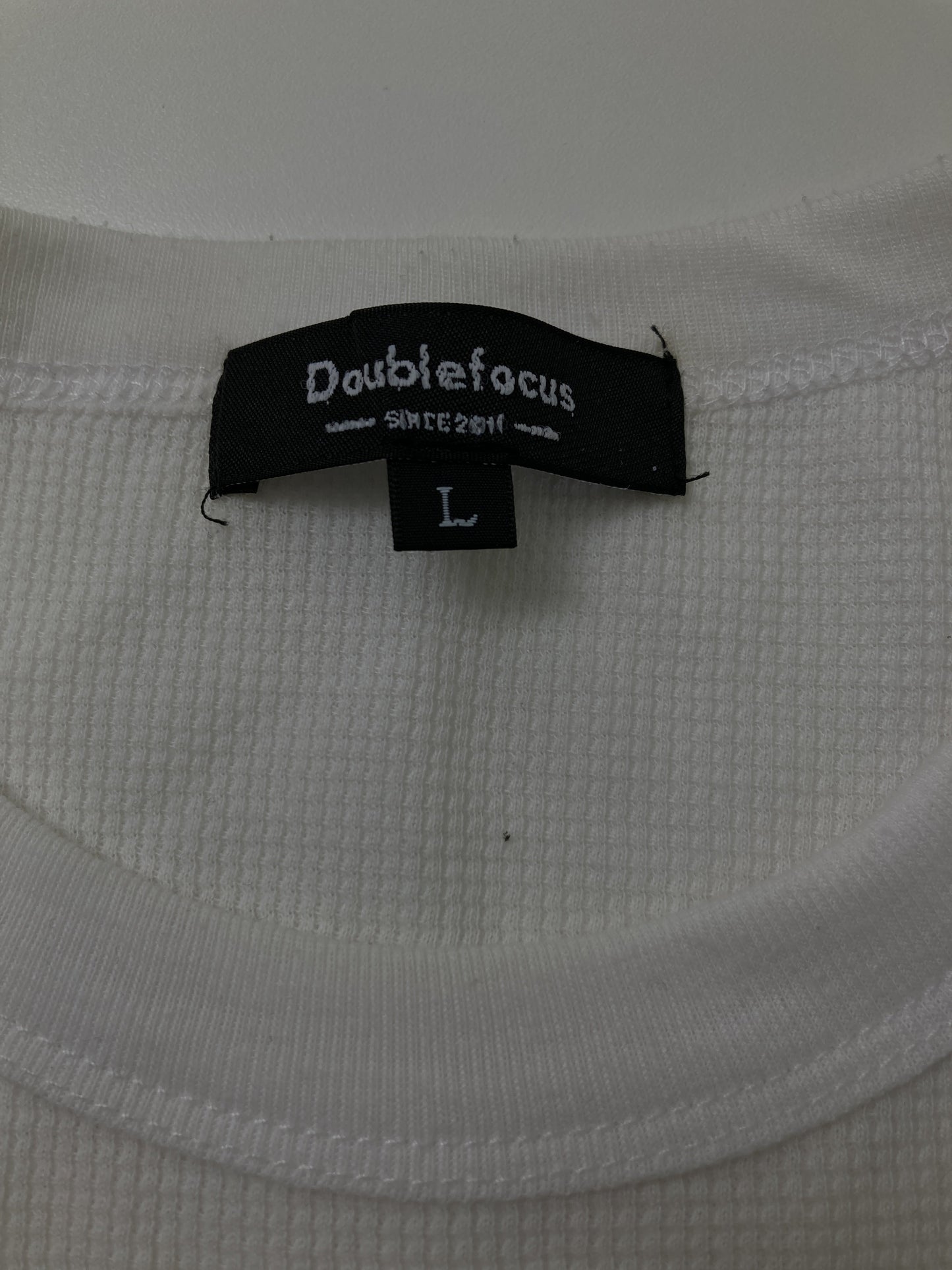 Doublefocus/ダブルフォーカス/Tシャツ/カットソー/トップス/ホワイト/L