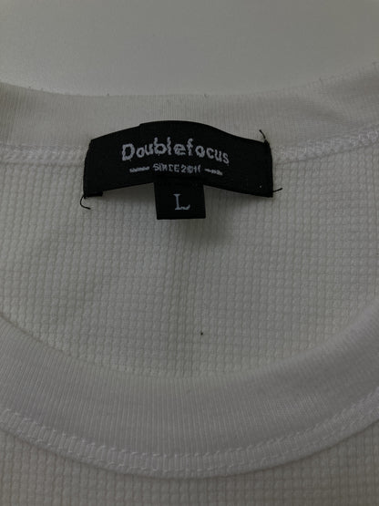 Doublefocus/ダブルフォーカス/Tシャツ/カットソー/トップス/ホワイト/L
