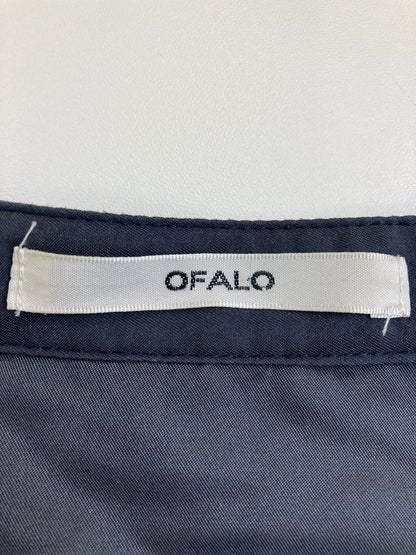 OFALO/シャツ/ブラウス/トップス/ネイビー/M
