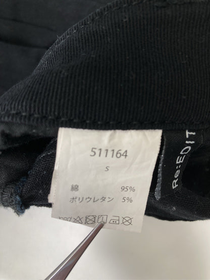 Re:EDIT/リエディ/デニムパンツ/パンツ/ブラック/S