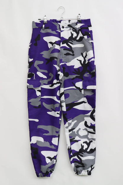 カーゴパンツ/パンツ/パープル/L