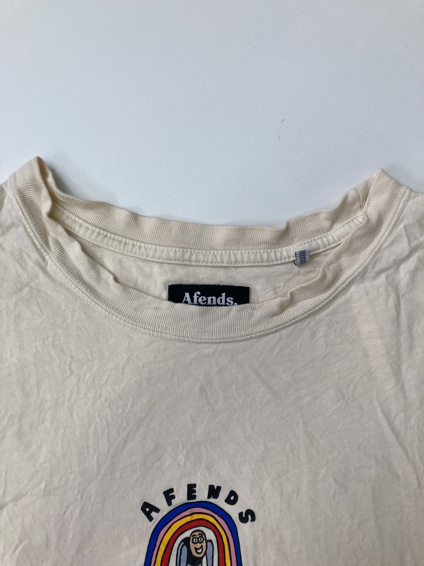 Afends/アフェンズ/Tシャツ/カットソー/トップス/ベージュ/L