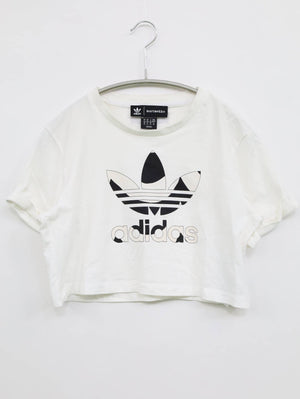 adidas/アディダス/Tシャツ/カットソー/トップス/ホワイト/M