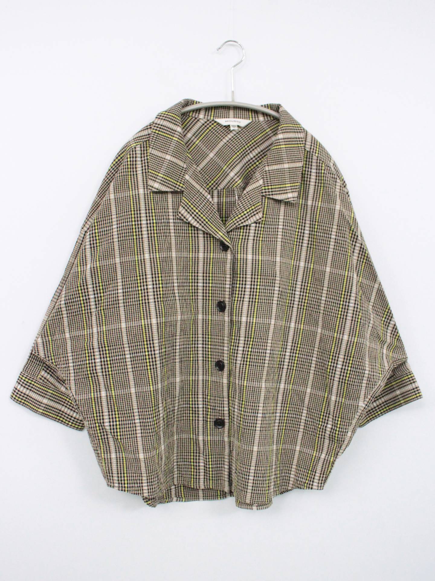 MOUSSY/マウジー/シャツ/ブラウス/トップス/グレー/F