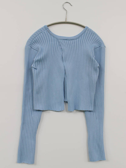 その他トップス/トップス/スカイブルー/F