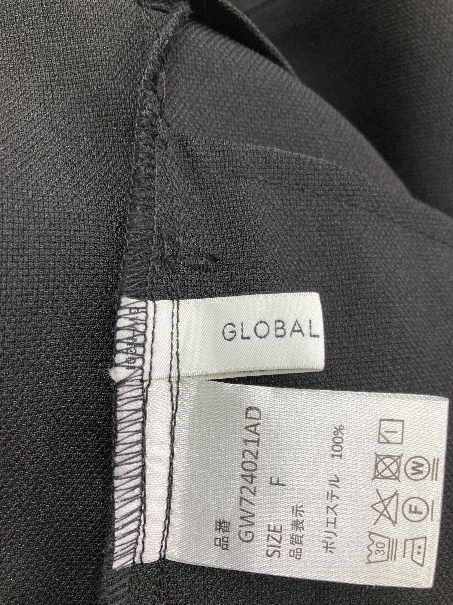 GLOBAL WORK/グローバルワーク/ドレス/ワンピース/ドレス/ブラック/F