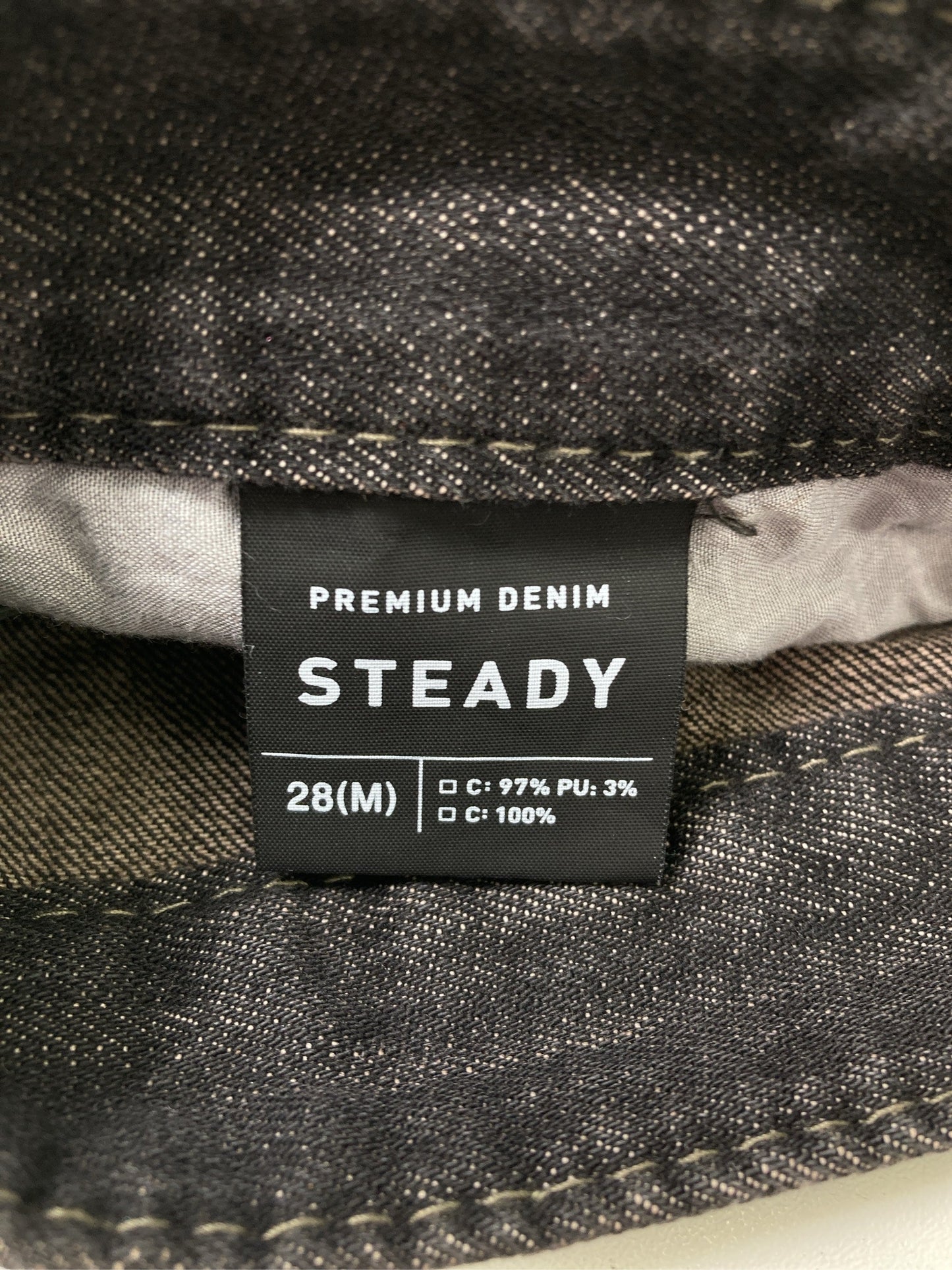 STEADY/ステディ/デニムスカート/スカート/ブラック/M