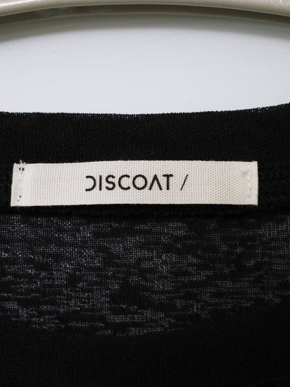 Discoat/Tシャツ/カットソー/トップス/ブラック/M