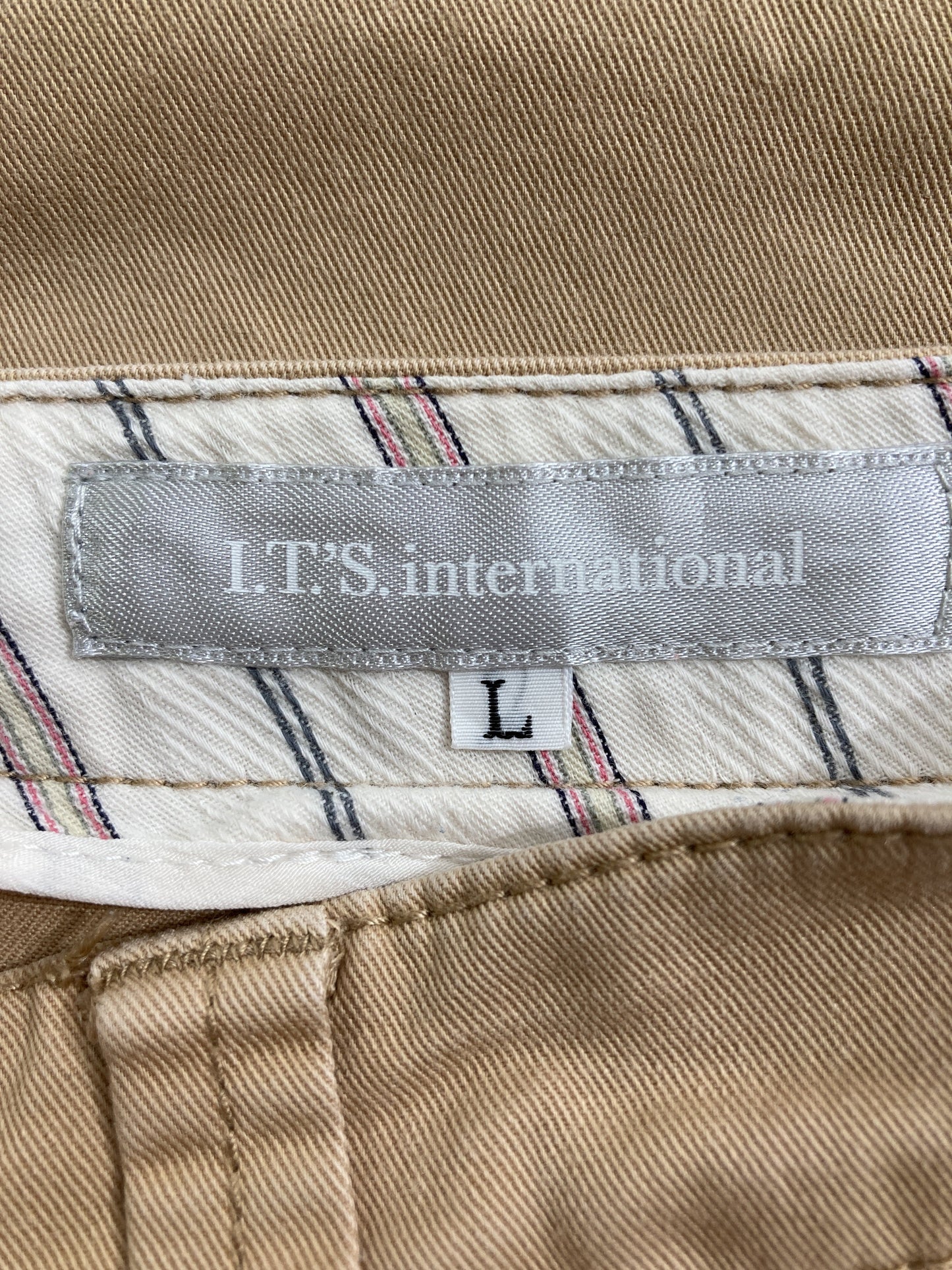 I.T.'S.international/チノパンツ/パンツ/ベージュ/L