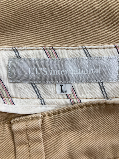 I.T.'S.international/チノパンツ/パンツ/ベージュ/L