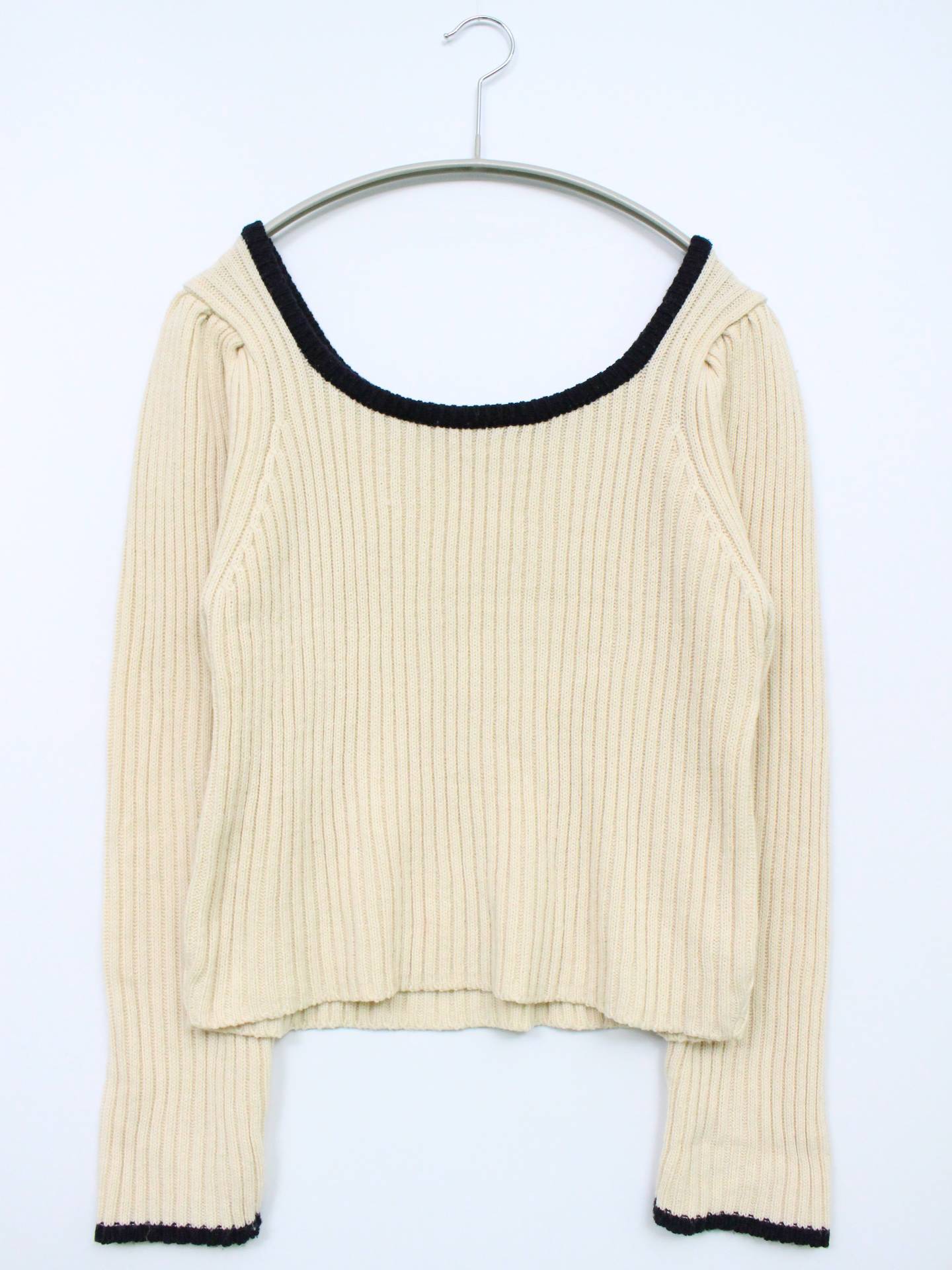 ニット/セーター/トップス/ホワイト