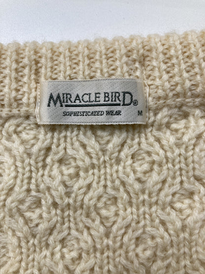 miracle bird/カーディガン/ボレロ/トップス/アイボリー/M