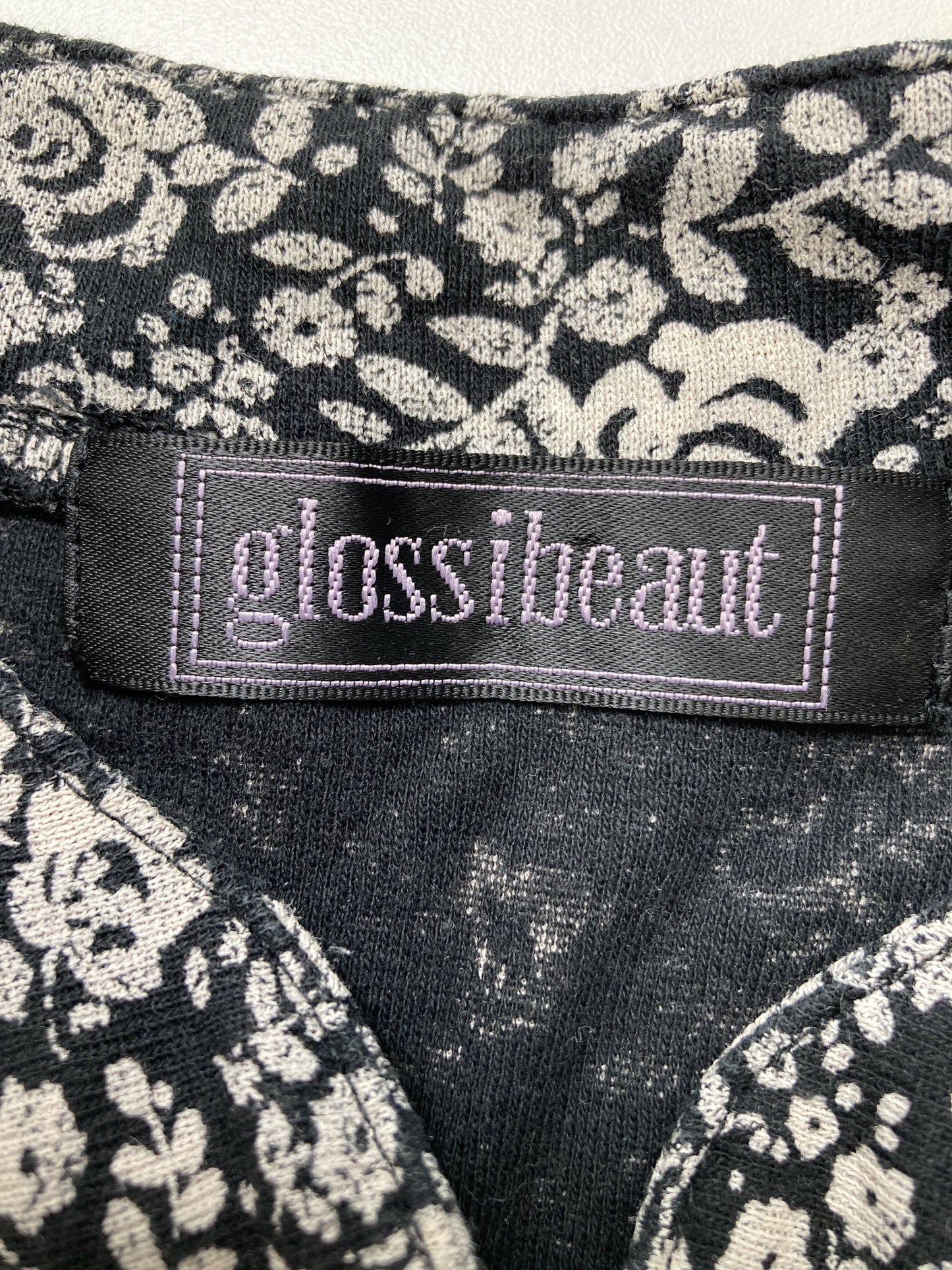 glossibeaut/シャツ/ブラウス/トップス/ブラック/L