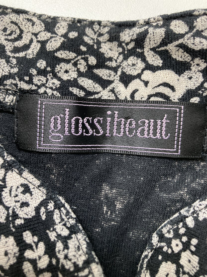 glossibeaut/シャツ/ブラウス/トップス/ブラック/L