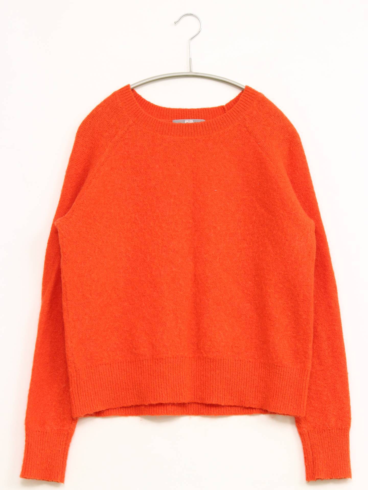 UNIQLO/ユニクロ/ニット/セーター/トップス/オレンジ/L