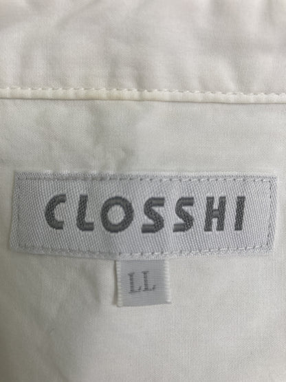 CLOSSHI/クロッシー/シャツ/ブラウス/トップス/ホワイト/LL