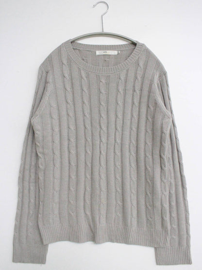 AZUL/アズール/ニット/セーター/トップス/グレー/M