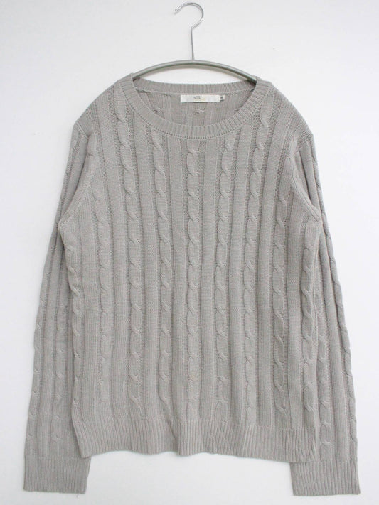 AZUL/アズール/ニット/セーター/トップス/グレー/M