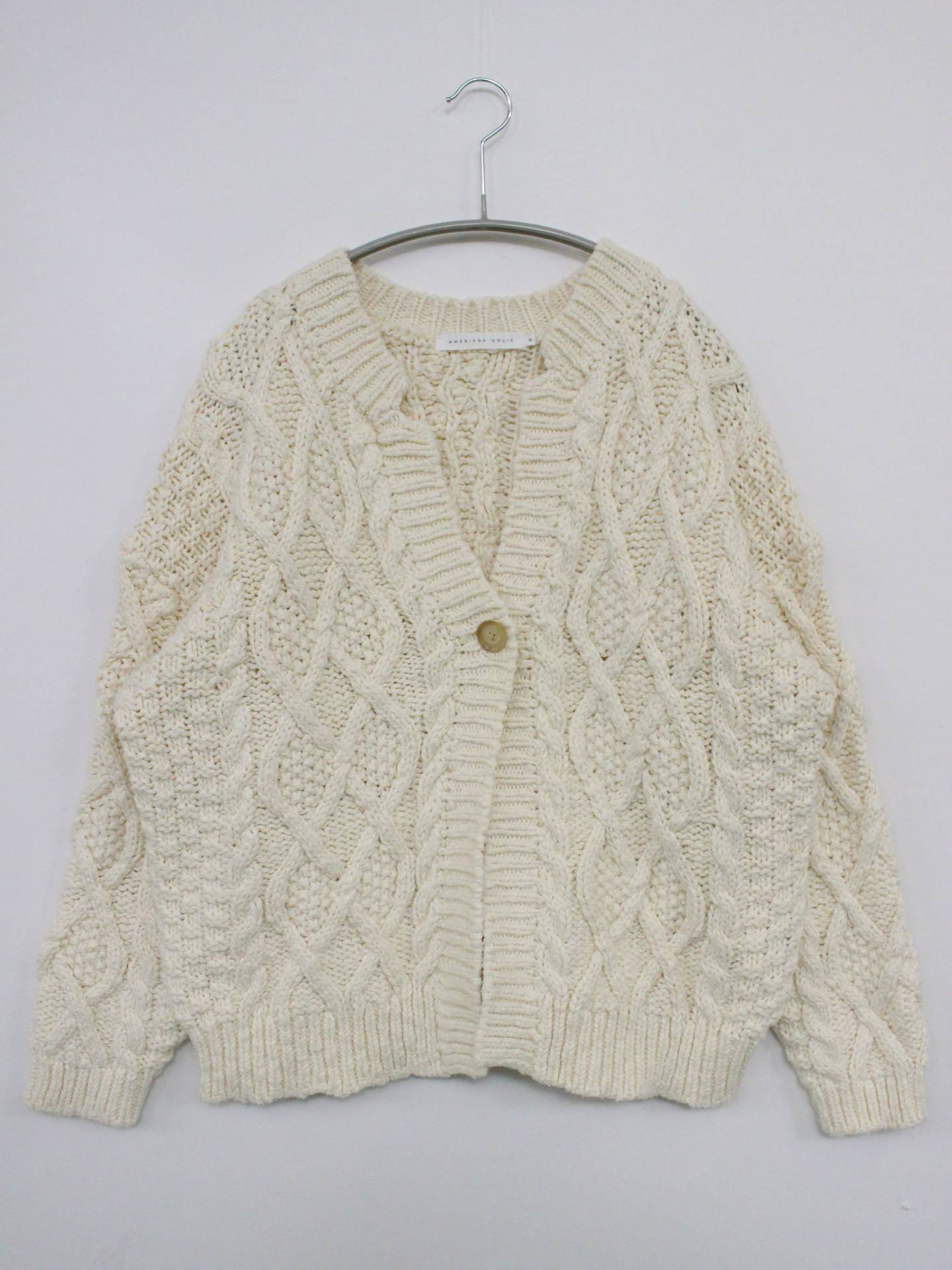 AMERICAN HOLIC/アメリカンホリック/カーディガン/ボレロ/トップス/アイボリー/M