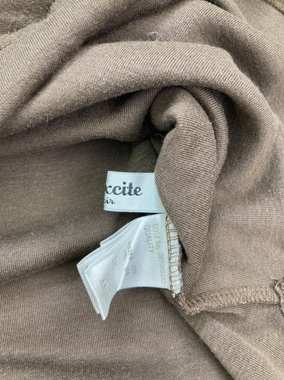 emsexcite/Tシャツ/カットソー/トップス/ブラウン/M