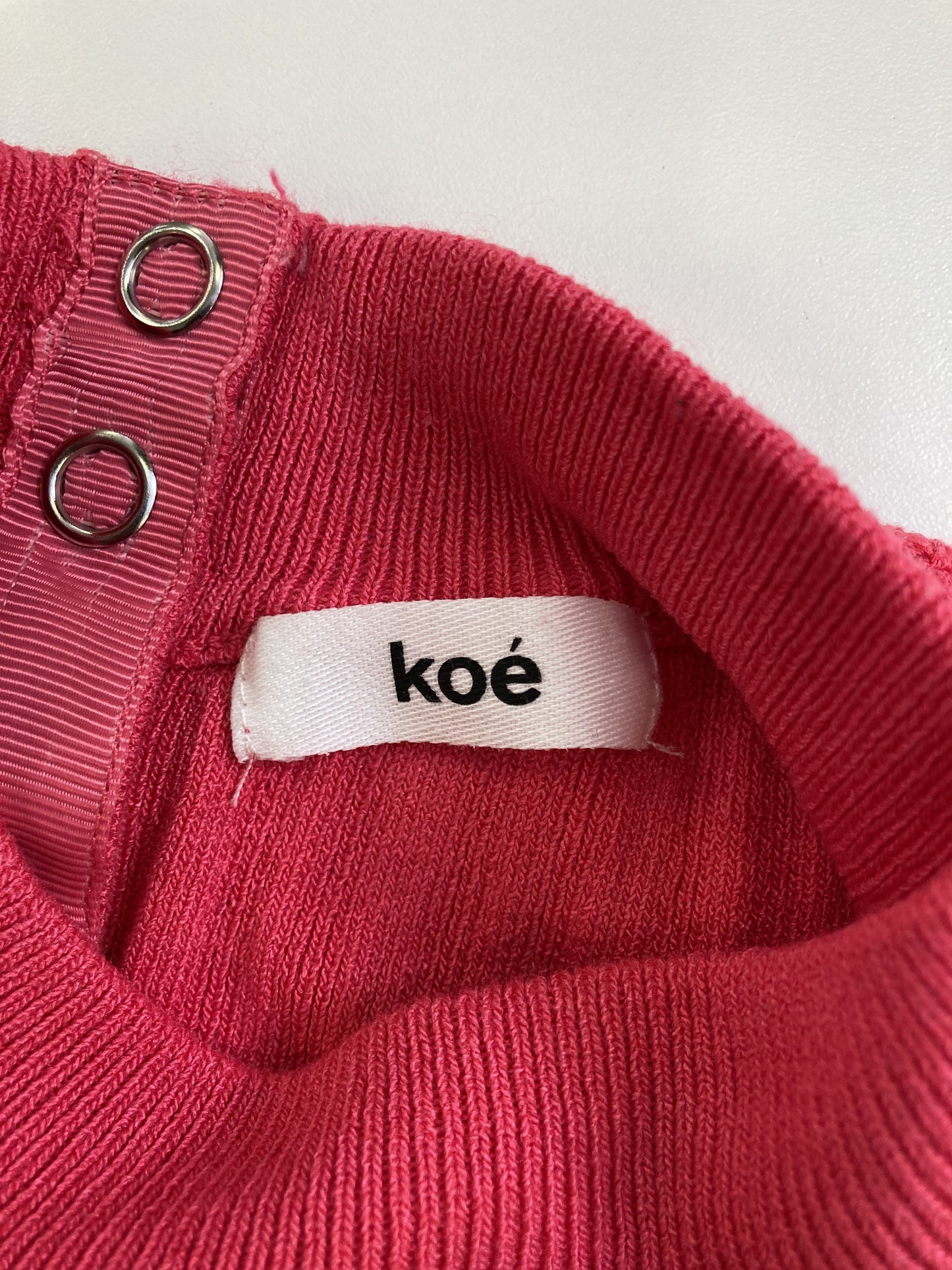 koe/ニット/セーター/トップス/ピンク/F