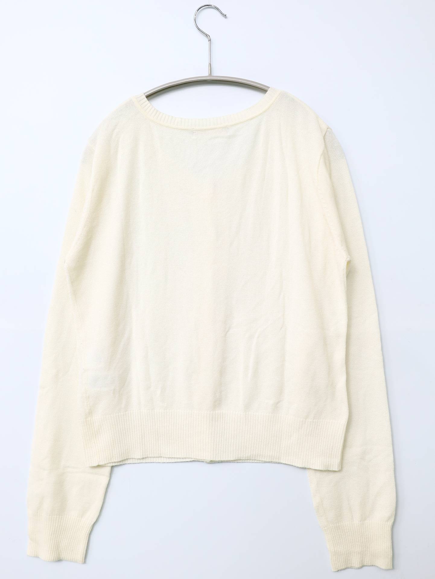 カーディガン/ボレロ/トップス/ホワイト/M