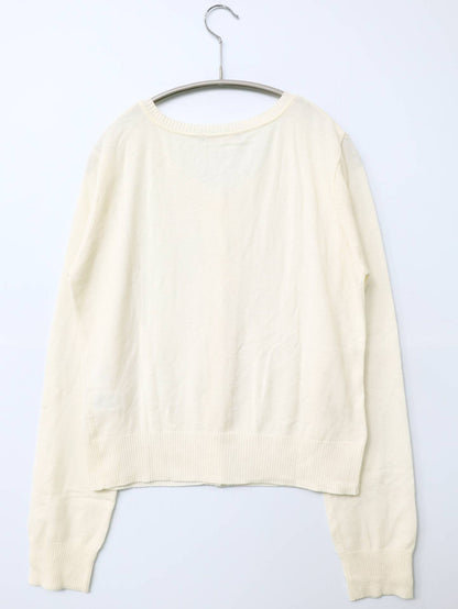 カーディガン/ボレロ/トップス/ホワイト/M