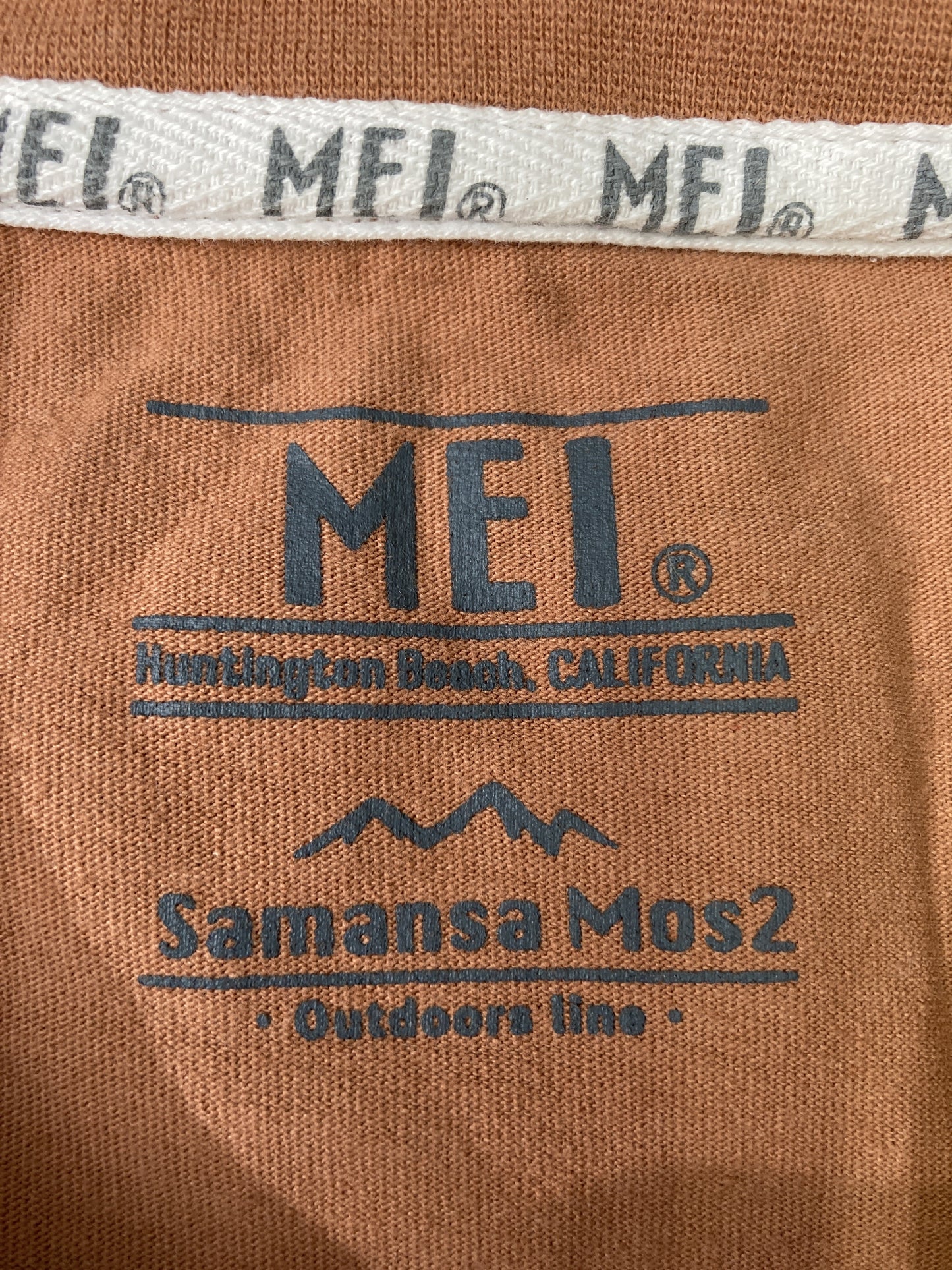 MEI/メイ/Tシャツ/カットソー/トップス/ブラウン/F