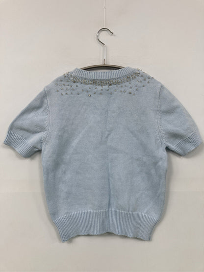 ZARA/ザラ/ニット/セーター/トップス/スカイブルー/S