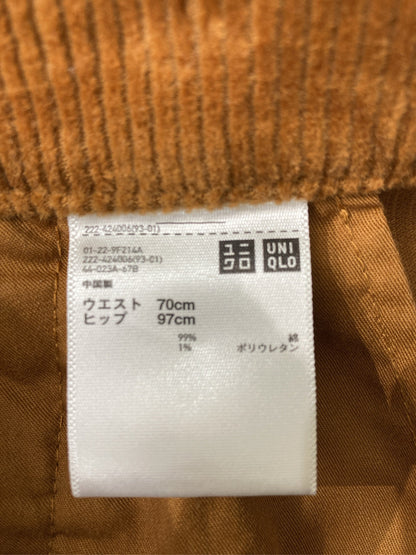 UNIQLO/ユニクロ/スカート/スカート/ブラウン/ウエスト70cm ヒップ97cm