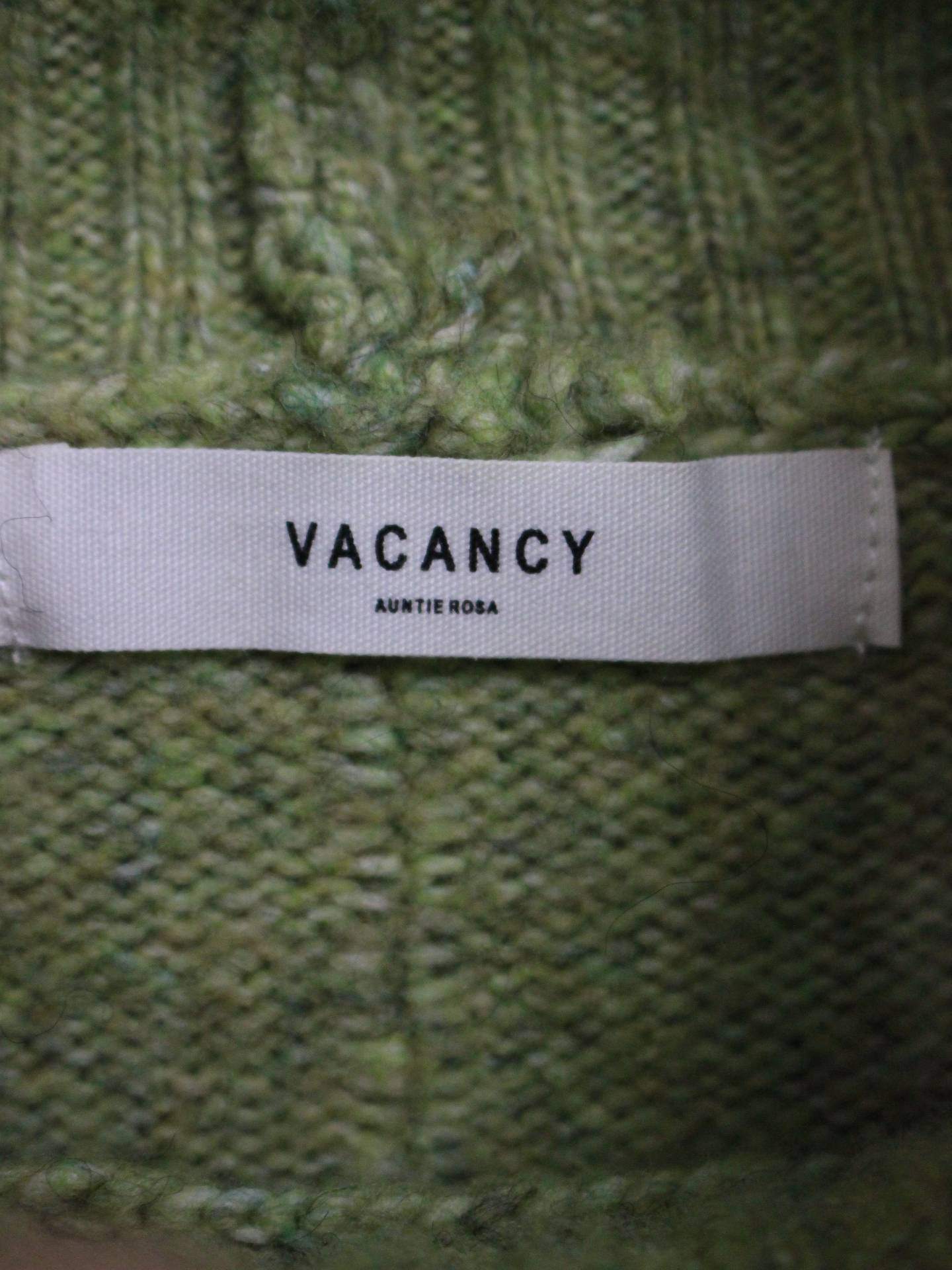 VACANCY/ニット/セーター/トップス/ライトグリーン/F