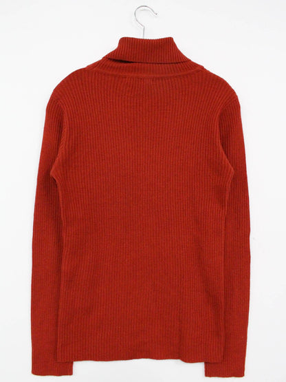 Samansa Mos2 blue/ニット/セーター/トップス/レッド/M