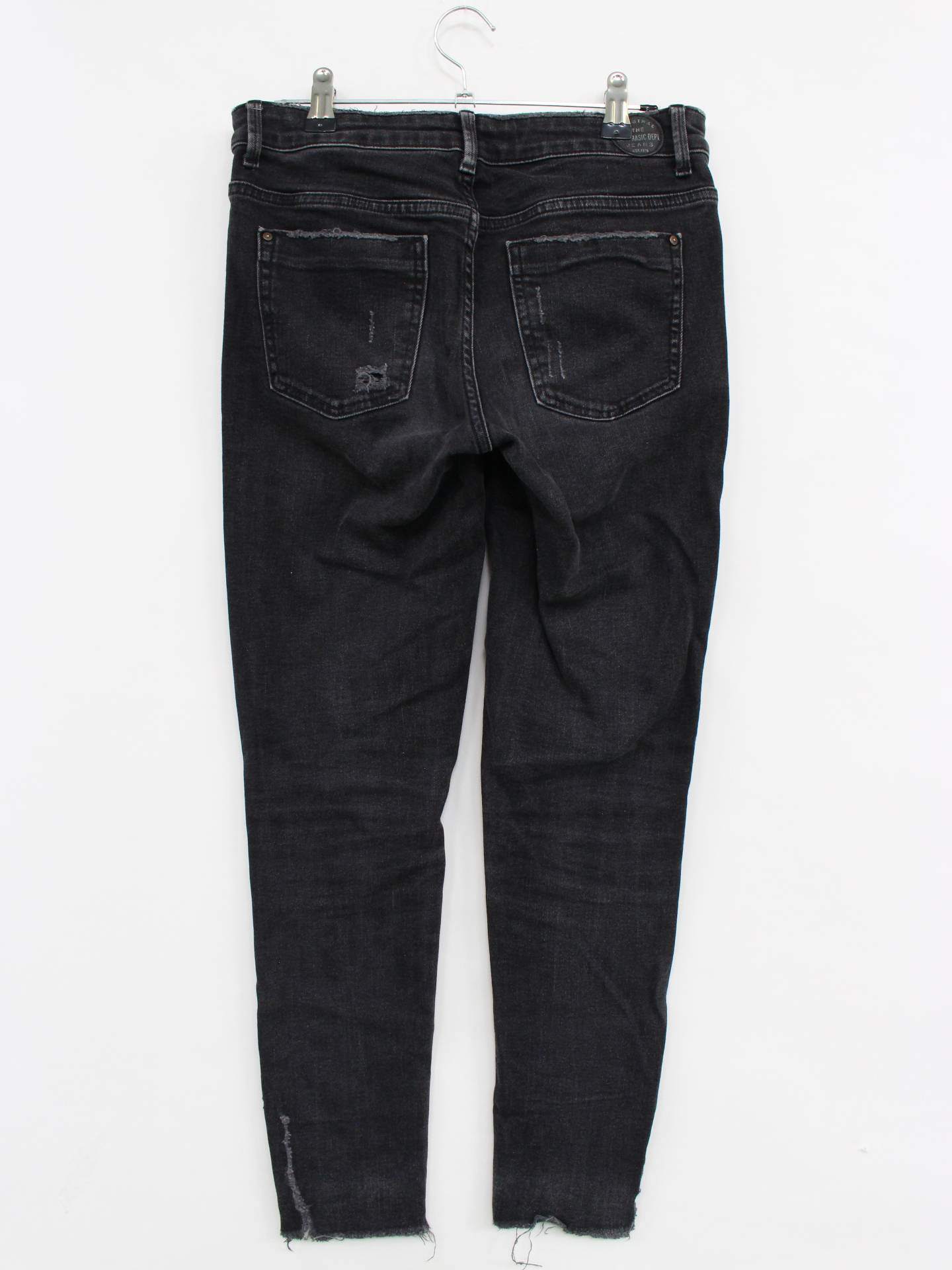 ZARA/ザラ/デニムパンツ/パンツ/ブラック/EUR36/USA04/MEX26