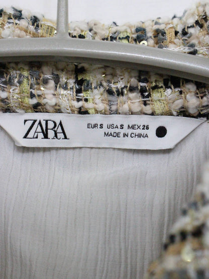ZARA/ザラ/シャツ/ブラウス/トップス/ホワイト/EUR S/USA S/MEX 26