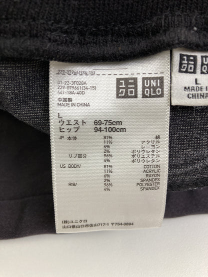 UNIQLO/ユニクロ/その他パンツ/パンツ/ブラック/L