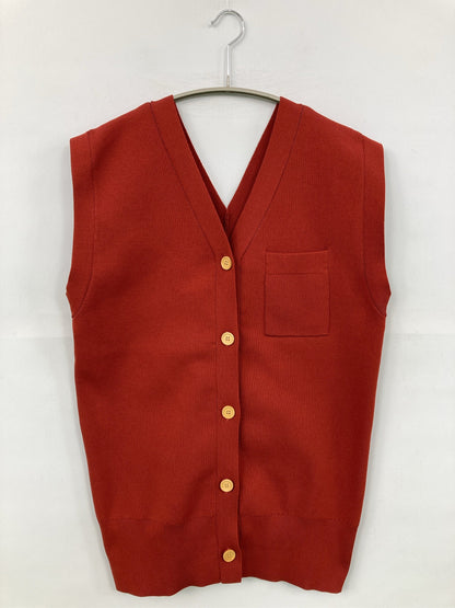 m//エムスラッシュ/ベスト/トップス/レッド/FREE