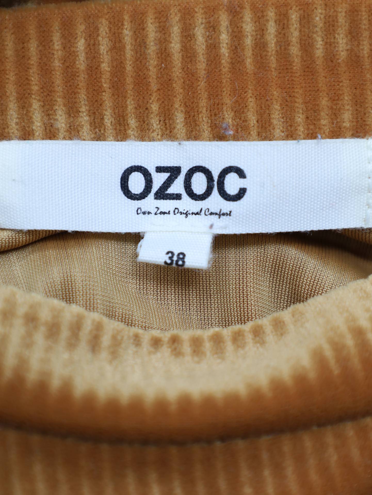 OZOC/Tシャツ/カットソー/トップス/オレンジ/38