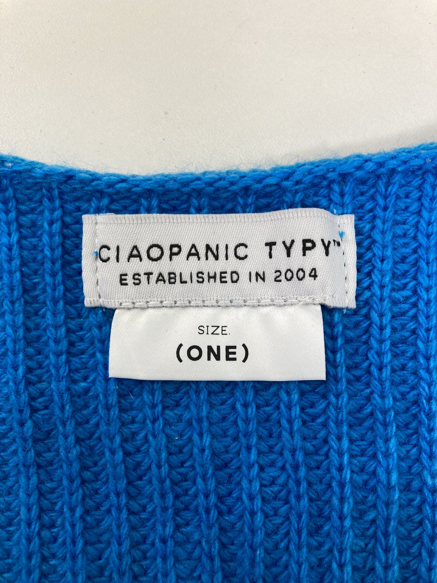 CIAOPANIC TYPY/チャオパニックティピー/ニット/セーター/トップス/ブルー/ONE