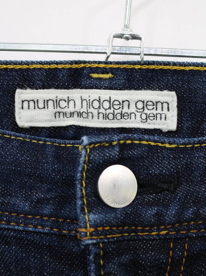munich hidden gem/デニムパンツ/パンツ/ネイビー/S