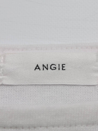 ANGIE/Tシャツ/カットソー/トップス/ホワイト/F